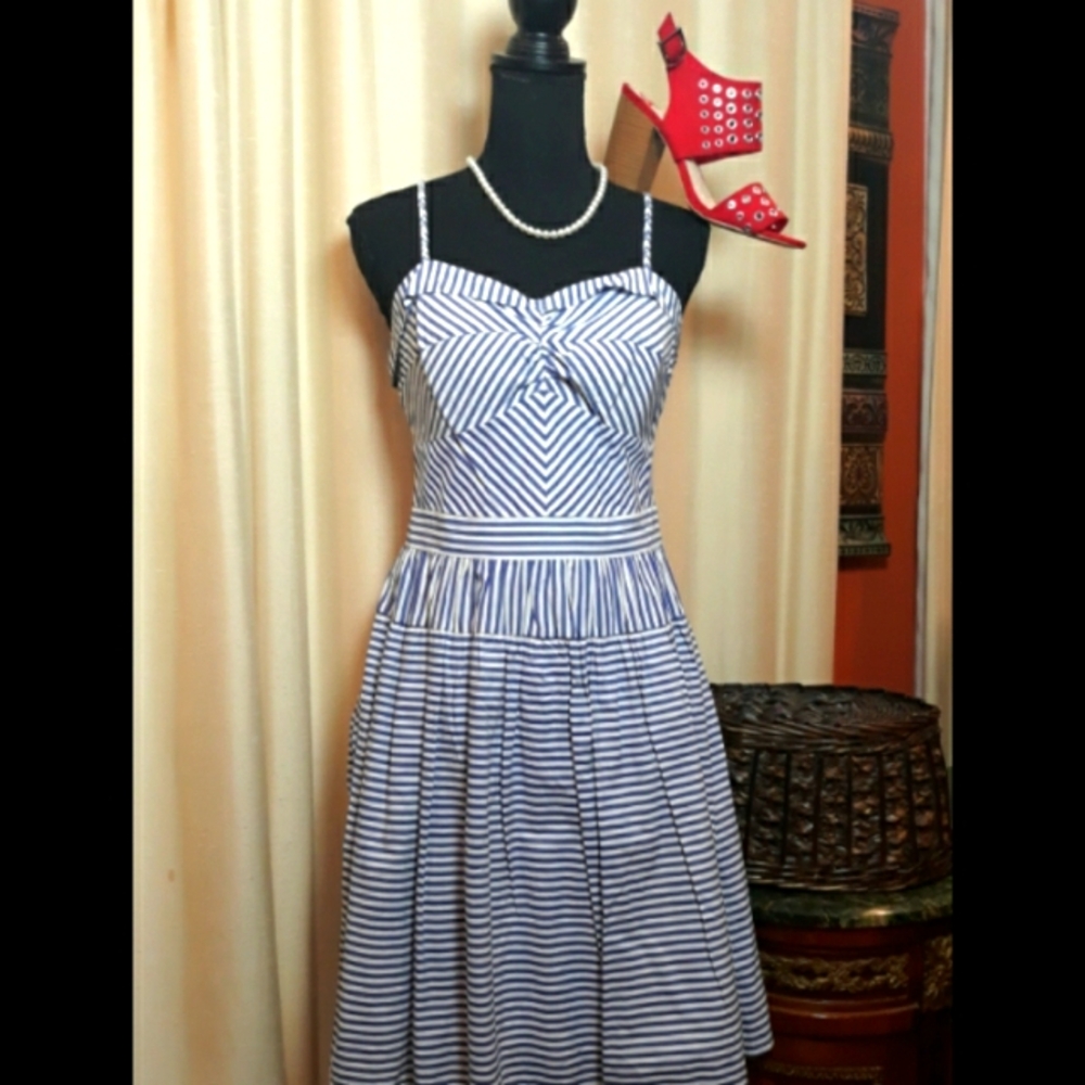 Seersucker Dress